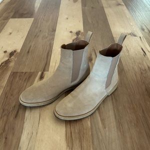 Oro Tan Beige Chelsea Boots